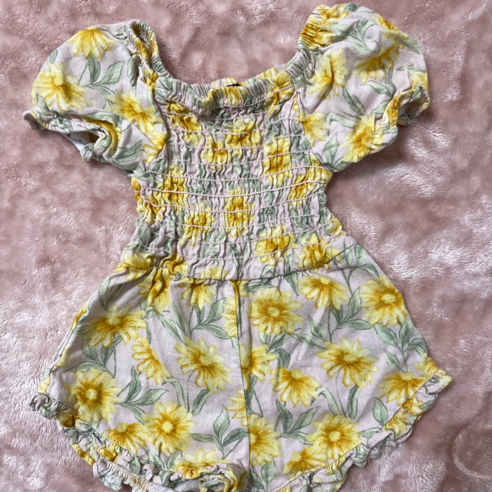 Floral one piece